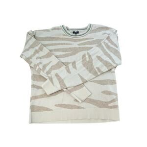 Splendid Zebra Stripe Sweater - Size L